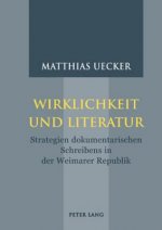 Wirklichkeit Und Literatur