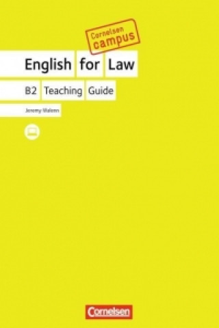 Cornelsen Campus: English for Law. Handreichungen für den Unterricht