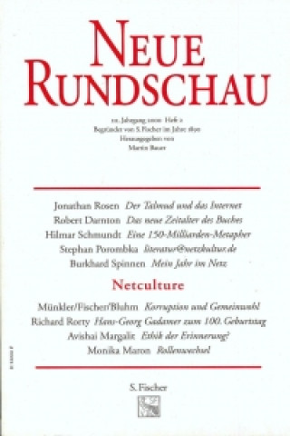 Neue Rundschau 2000/2. Netculture