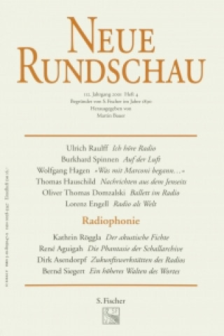 Neue Rundschau 2001/4