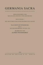 Die Bistumer der Kirchenprovinz Mainz. Das Bistum Wurzburg I. Die Bischofsreihe bis 1254
