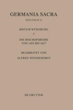 Die Bistumer der Kirchenprovinz Mainz. Das Bistum Wurzburg III.