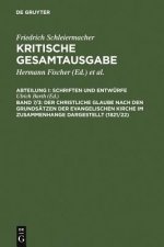 christliche Glaube nach den Grundsatzen der evangelischen Kirche im Zusammenhange dargestellt (1821/22)