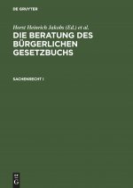 Beratung des Burgerlichen Gesetzbuchs, Sachenrecht I