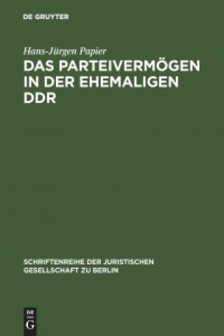 Parteivermoegen in der ehemaligen DDR