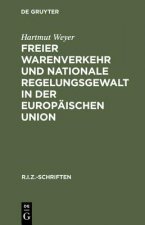 Freier Warenverkehr und nationale Regelungsgewalt in der Europaischen Union