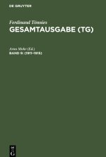 Gesamtausgabe (TG), Band 9, Gesamtausgabe (TG) (1911?1915)