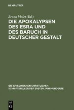 Apokalypsen des Esra und des Baruch in deutscher Gestalt