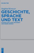 Geschichte, Sprache Und Text