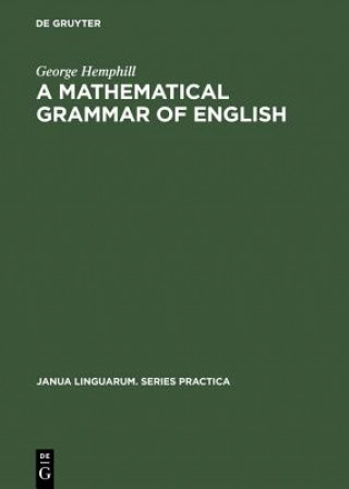 mathematical grammar of English