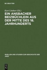 Ansbacher Beizbuchlein aus der Mitte des 18. Jahrhunderts