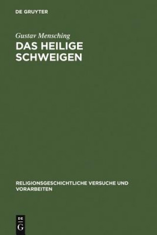 heilige Schweigen