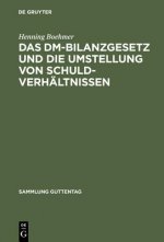 DM-Bilanzgesetz Und Die Umstellung Von Schuldverhaltnissen