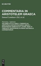 Commentaria in Aristotelem Graeca, Volumen V/V+VI, Pars V