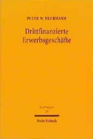 Drittfinanzierte Erwerbsgeschafte