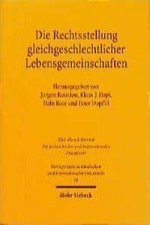 Die Rechtsstellung gleichgeschlechtlicher Lebensgemeinschaften