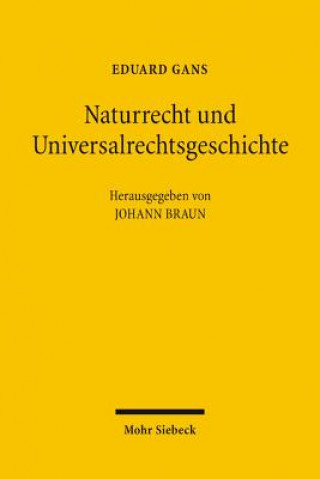 Naturrecht und Universalrechtsgeschichte