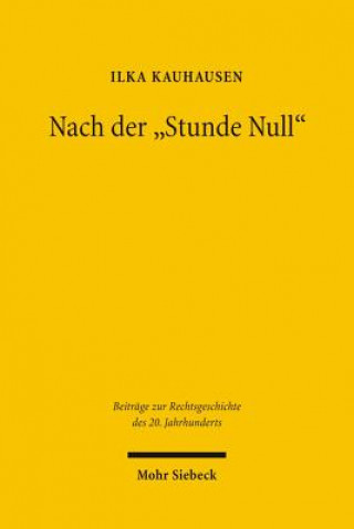 Nach der 'Stunde Null'