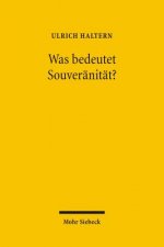 Was bedeutet Souveranitat?