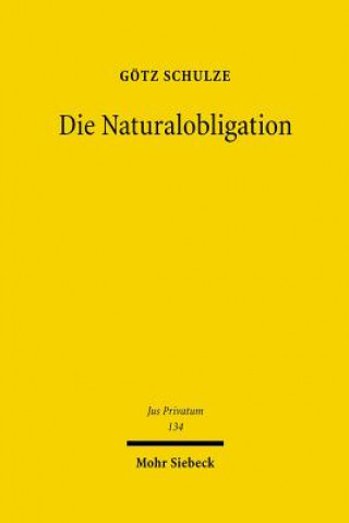 Die Naturalobligation