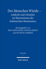 Des Menschen Wurde - entdeckt und erfunden im Humanismus der italienischen Renaissance