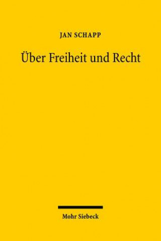 UEber Freiheit und Recht