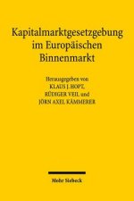 Kapitalmarktgesetzgebung im Europaischen Binnenmarkt