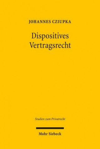 Dispositives Vertragsrecht