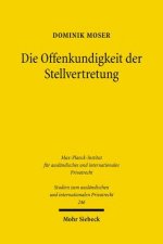 Die Offenkundigkeit der Stellvertretung