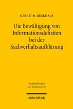 Die Bewaltigung von Informationsdefiziten bei der Sachverhaltsaufklarung