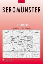 Swisstopo 1 : 100 000 Beromünster
