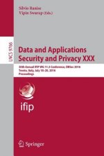 Data and Applications Security and Privacy XXX