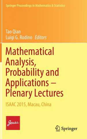 Mathematical Analysis, Probability and Applications - Plenary Lectures