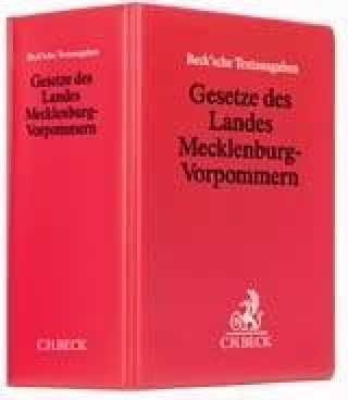 Gesetze des Landes Mecklenburg-Vorpommern (ohne Fortsetzungsnotierung). Inkl. 74. Ergänzungslieferung