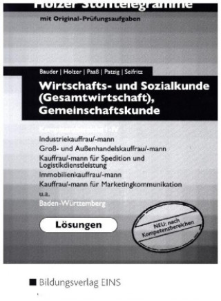 Wirtschafts- und Sozialkunde (Gesamtwirtschaft), Gemeinschaftskunde, Deutsch - Kompetenzbereiche I-IV: Lösungen