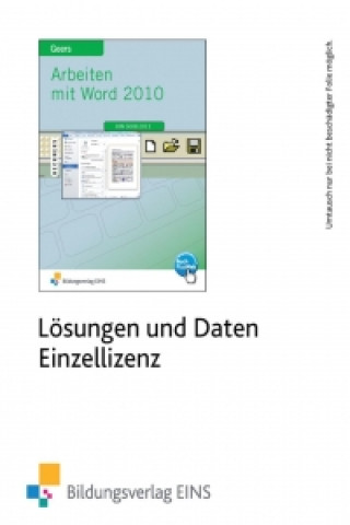 Arbeiten mit Word 2010. CD-ROM