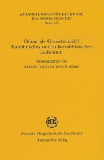 Orient als Grenzbereich?