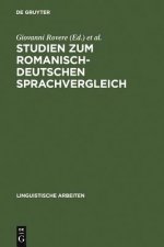 Studien zum romanisch-deutschen Sprachvergleich