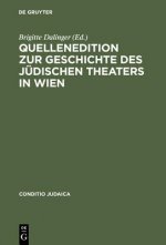 Quellenedition zur Geschichte des judischen Theaters in Wien