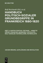 Handbuch politisch-sozialer Grundbegriffe in Frankreich 1680-1820, Heft 5, Martin Fontius