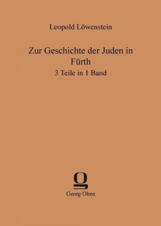 Zur Geschichte der Juden in Fürth