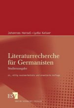 Literaturrecherche für Germanisten