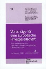 Vorschläge für eine Europäische Privatgesellschaft