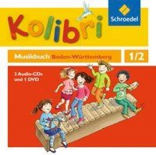 Kolibri - Das Musikbuch 1 / 2. Hörbeispiele 4 Audio-CDs + eine Tanz-DVD. Baden-Württemberg