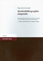 Studienbibliographie Linguistik