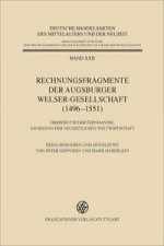 Rechnungsfragmente der Augsburger Welser-Gesellschaft (1496-1551)
