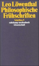 Schriften V. Philosophische Frühschriften