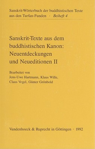 Sanskrit-Texte aus dem buddhistischen Kanon