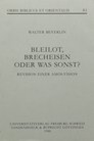 Bleilot, Brecheisen oder was sonst?