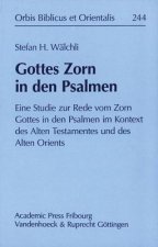 Gottes Zorn in den Psalmen